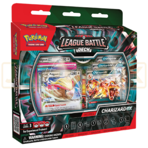 Pokemon Charizard ex English League Battle Deck Box