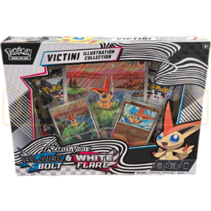 Pokemon Black Bolt & White Flare Unova Victini Illustration Collection