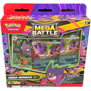 Pokemon Mega Gengar ex English Mega Battle Deck