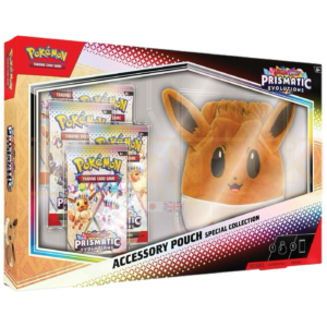 Pokemon Prismatic Evolutions English Accessory Pouch Special Collection