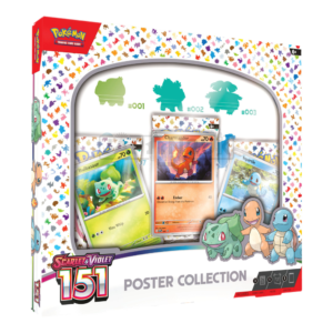 Pokemon 151 Poster English Collection Box