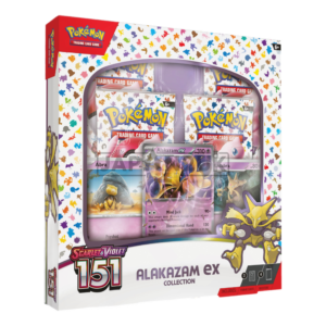 Pokemon 151 Alakazam ex English Collection Box