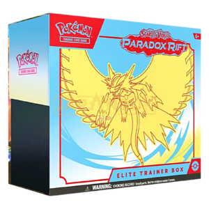 Pokemon Paradox Rift English Elite Trainer Box - Roaring Moon