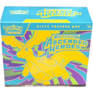 Pokemon Ascended Heroes English Elite Trainer Box
