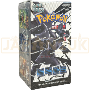 Pokemon Black Bolt sv11B Korean Booster Box