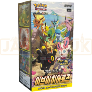 Pokemon Eevee Heroes s6a Korean Booster Box