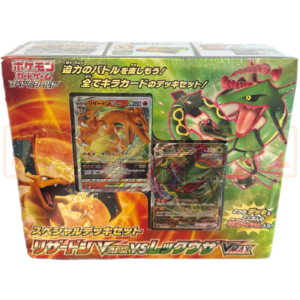 Pokemon Sword & Shield Charizard VSTAR vs Rayquaza VMAX sO Japanese Special Deck Set